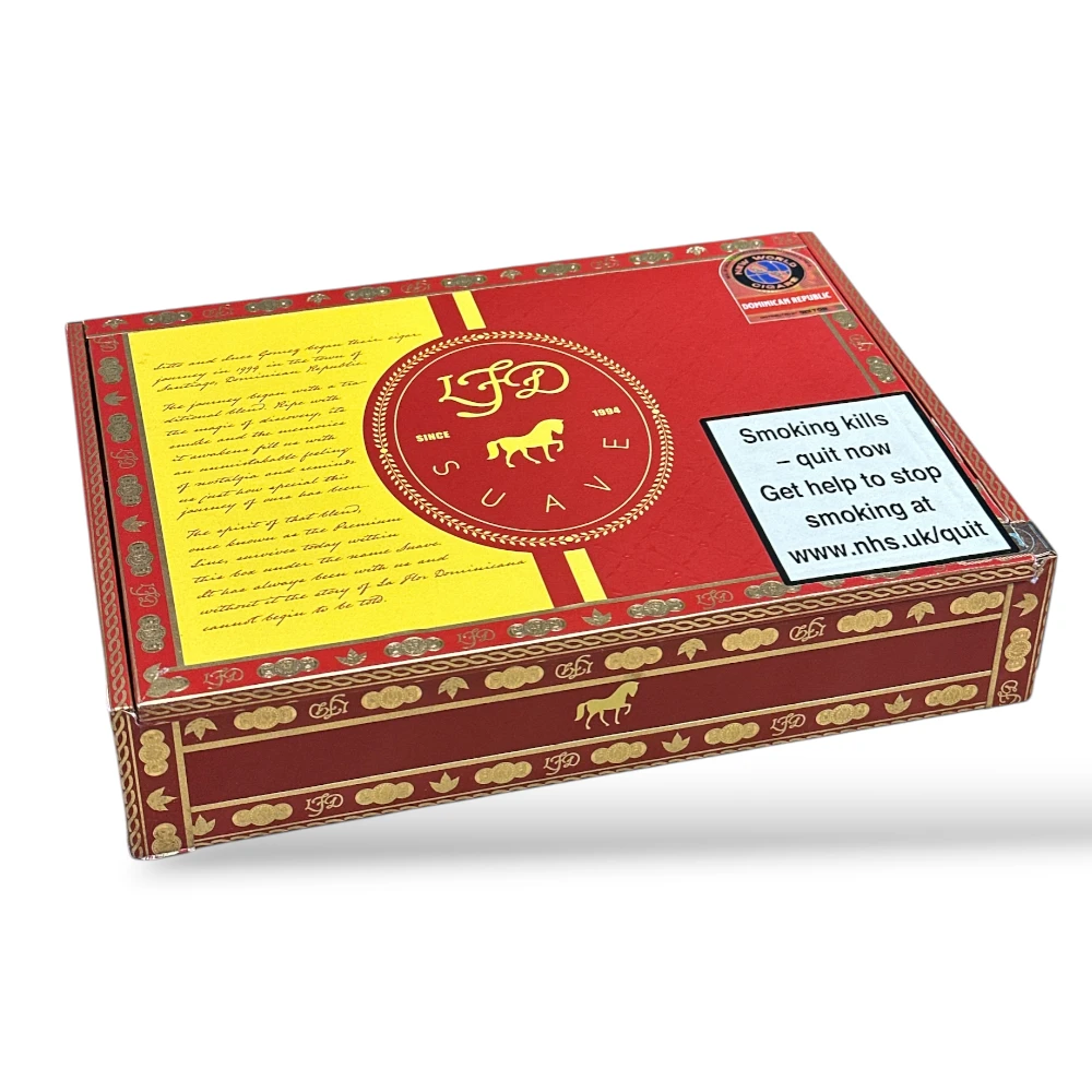 La Flor Dominicana Suave Gran Maduro No. 5 Toro Cigar Box Closed