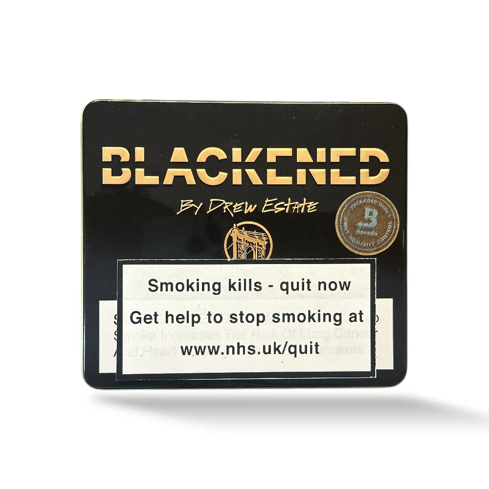 Drew Estate Blackened M81 Cigarillo - Tin of 10 Closed