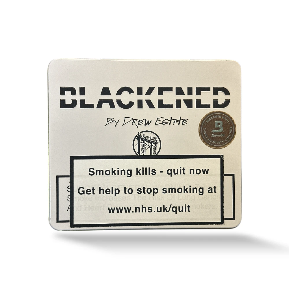 Drew Estate Blackened S84 Cigarillo - Tin of 10 Closed