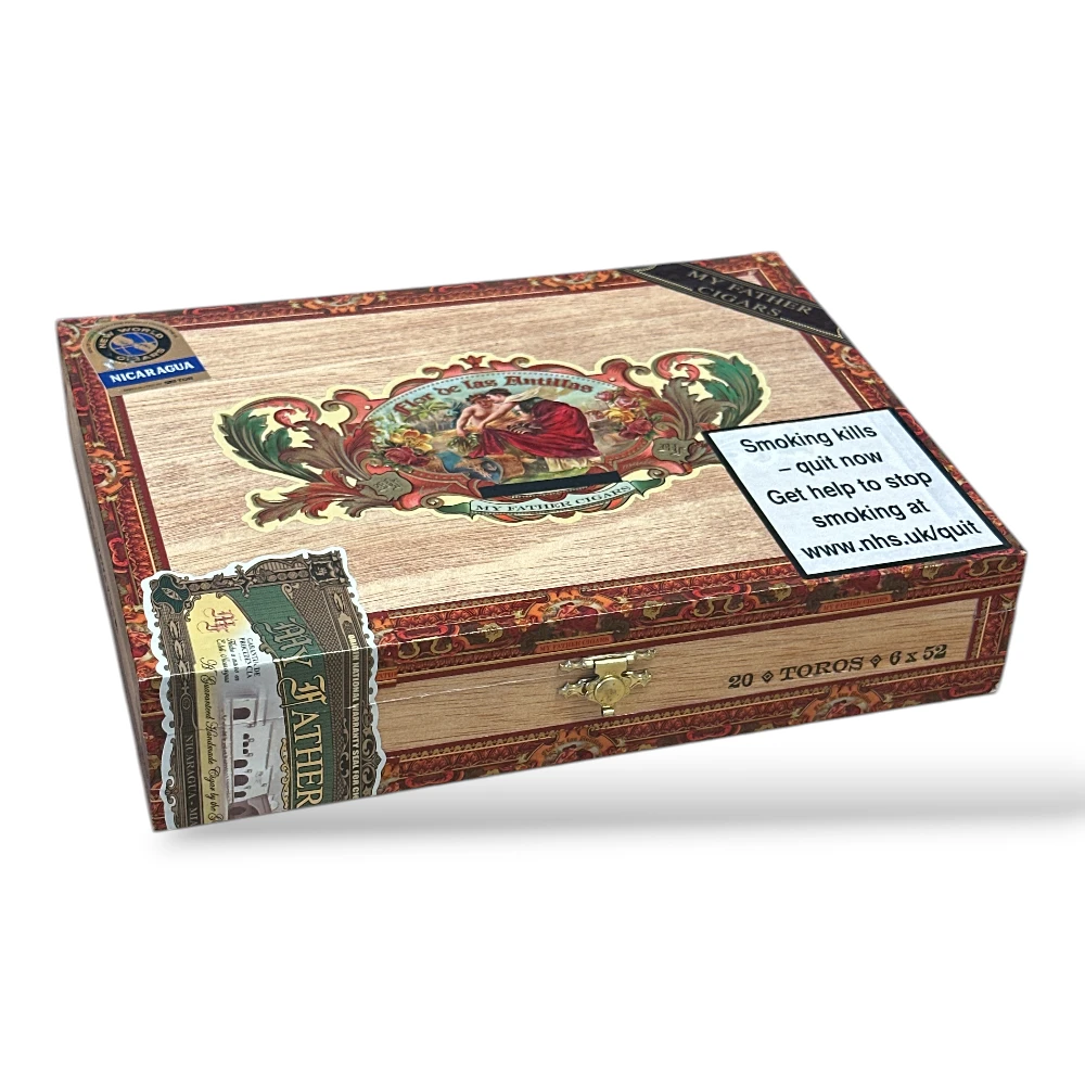 My Father Flor de Las Antillas Toro Cigar Box Closed