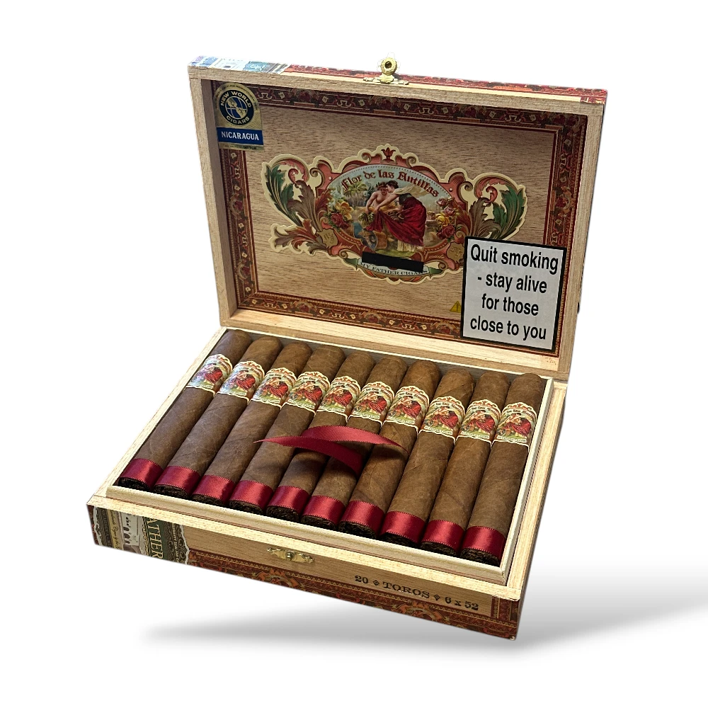 My Father Flor de Las Antillas Toro Cigar Box Open