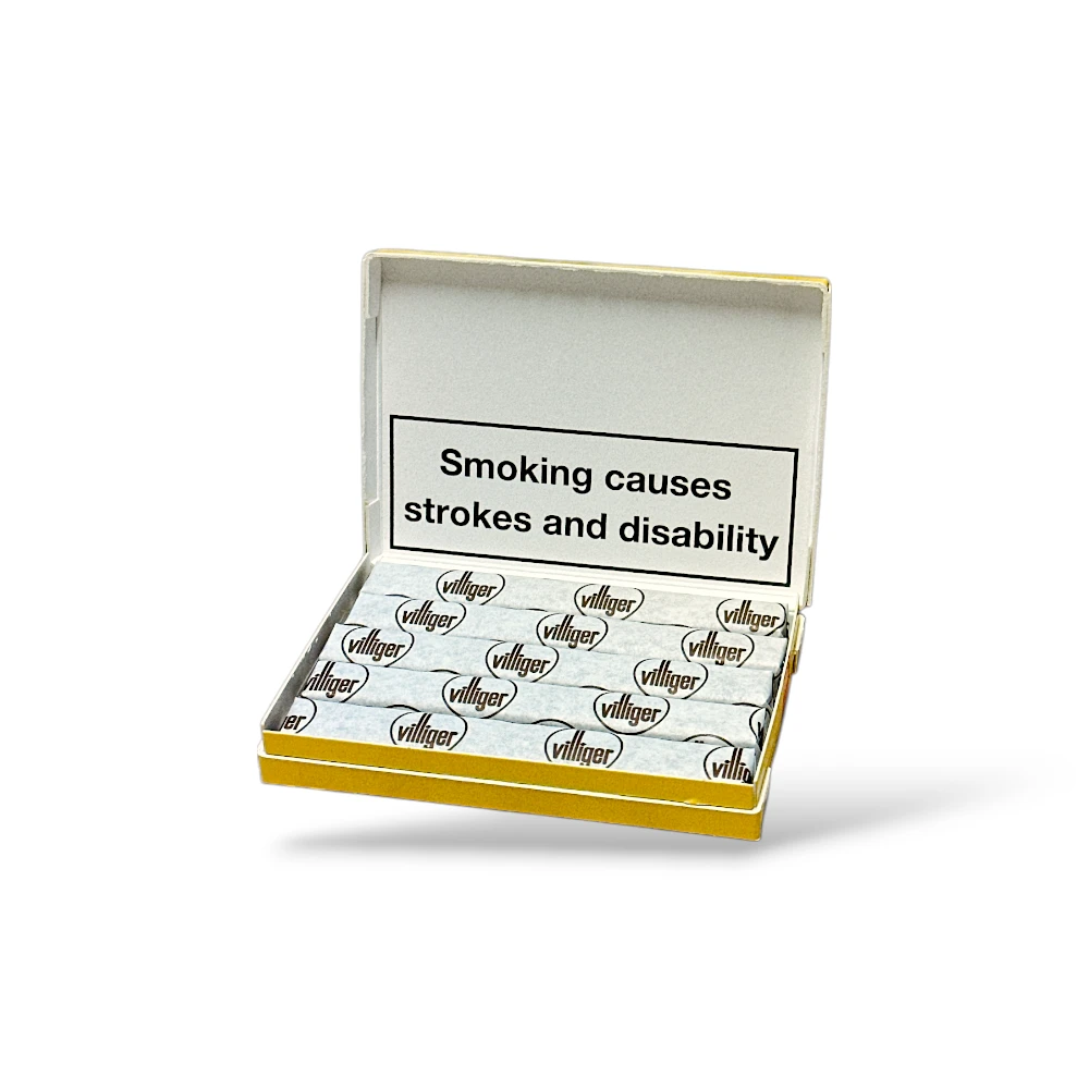 Villiger Export Red Pressed Cigarillo - Pack of 5 Open