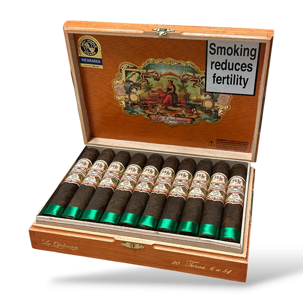 My Father La Opulencia Toro Cigar Box Open
