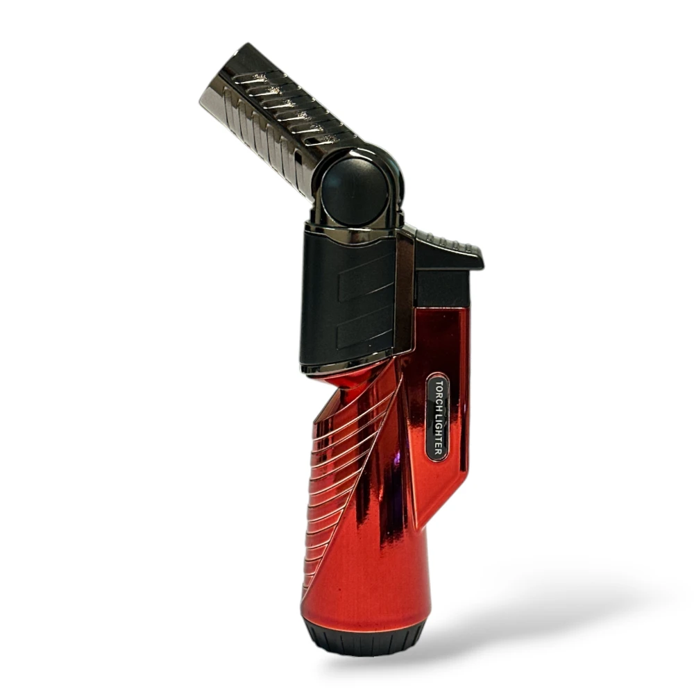 Torch Flame Foldable Cigar Lighter Red