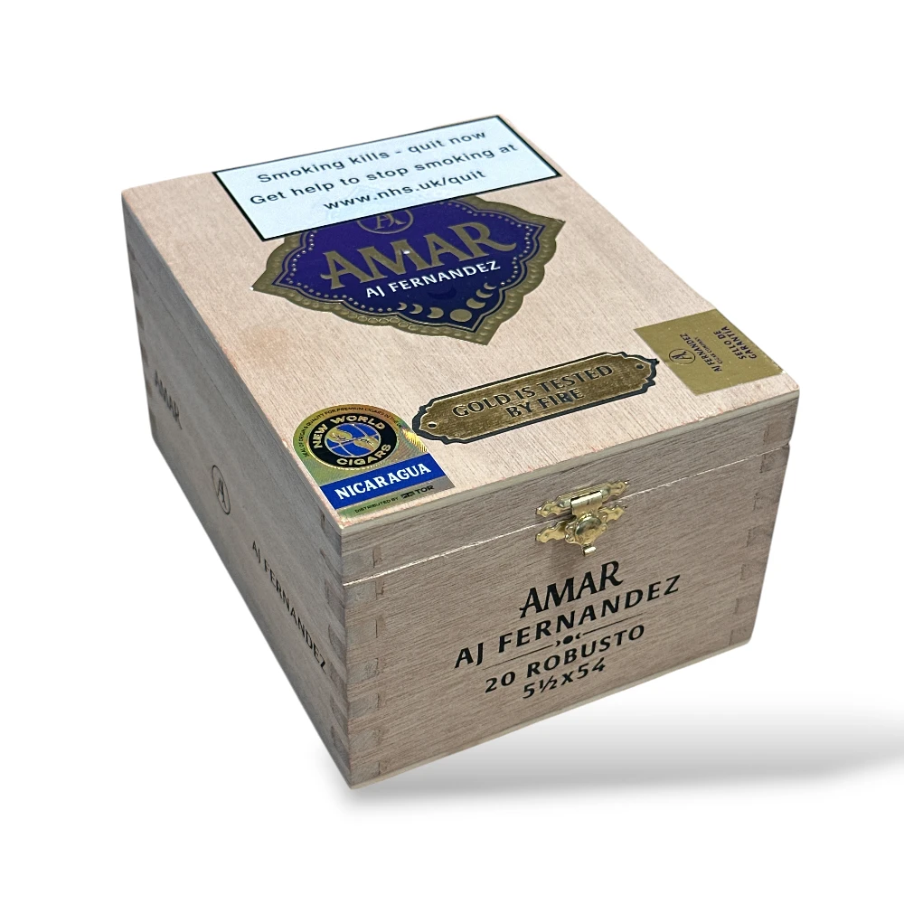 AJ Fernandez Amar Robusto Cigar Box Closed