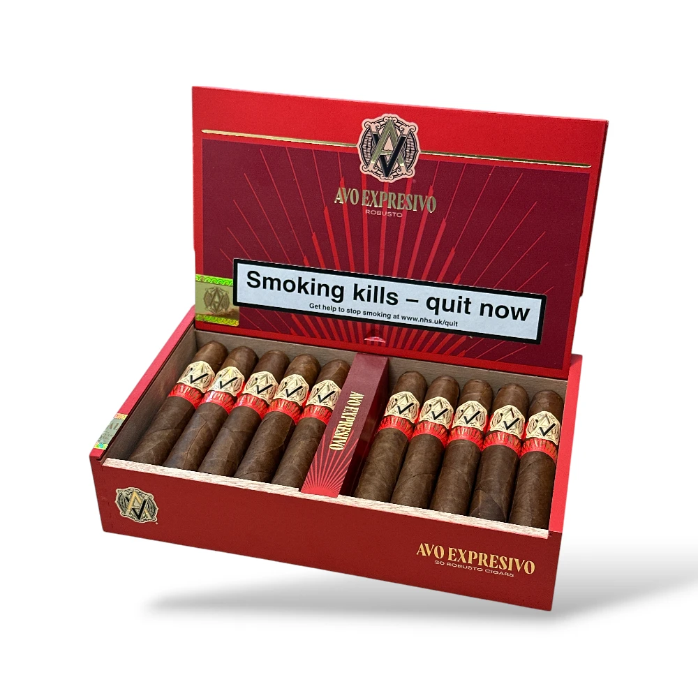 Avo Expresivo Robusto Cigar Box Open
