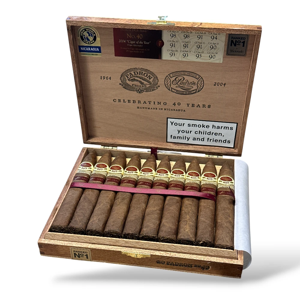 Padron 1926 Series 40th Anniversary Cigar Box Open