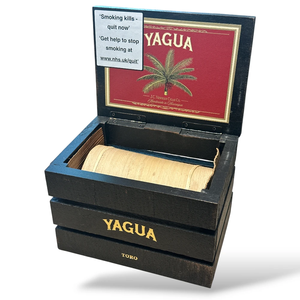 JC Newman Yagua Limited Edition Toro Extra Cigar Box Open