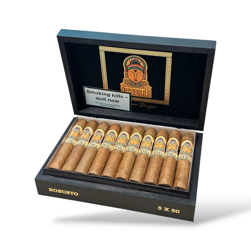 Karen Berger Ixtelli Robusto Cigar Box Open